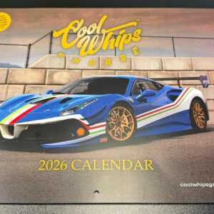 OFFICIAL COOL WHIPS CALENDER 2026